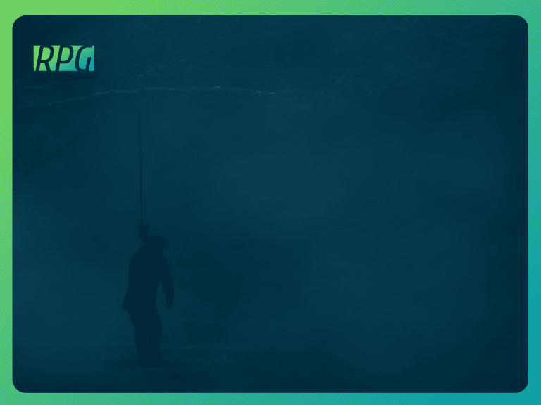 Kadr z filmu Bielmo - wisielec