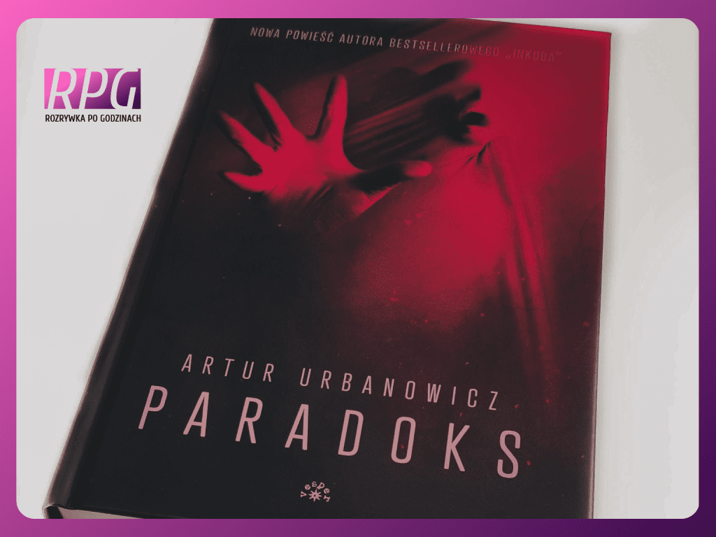 Okładka książki "Paradoks" Artura Urbanowicza, czyli rozprawiamy się z perfekcjonizmem
